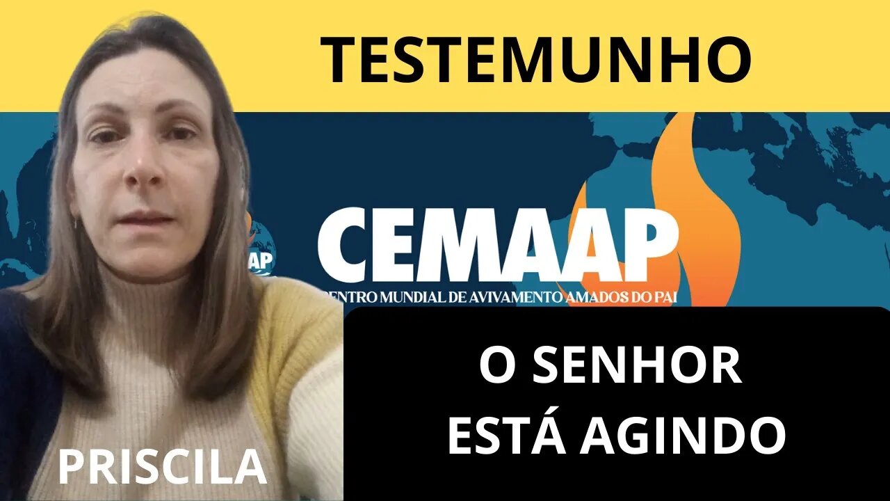 TESTEMUNHO DA PRISCILA SANTIN I CURA DO CORAÇÃO