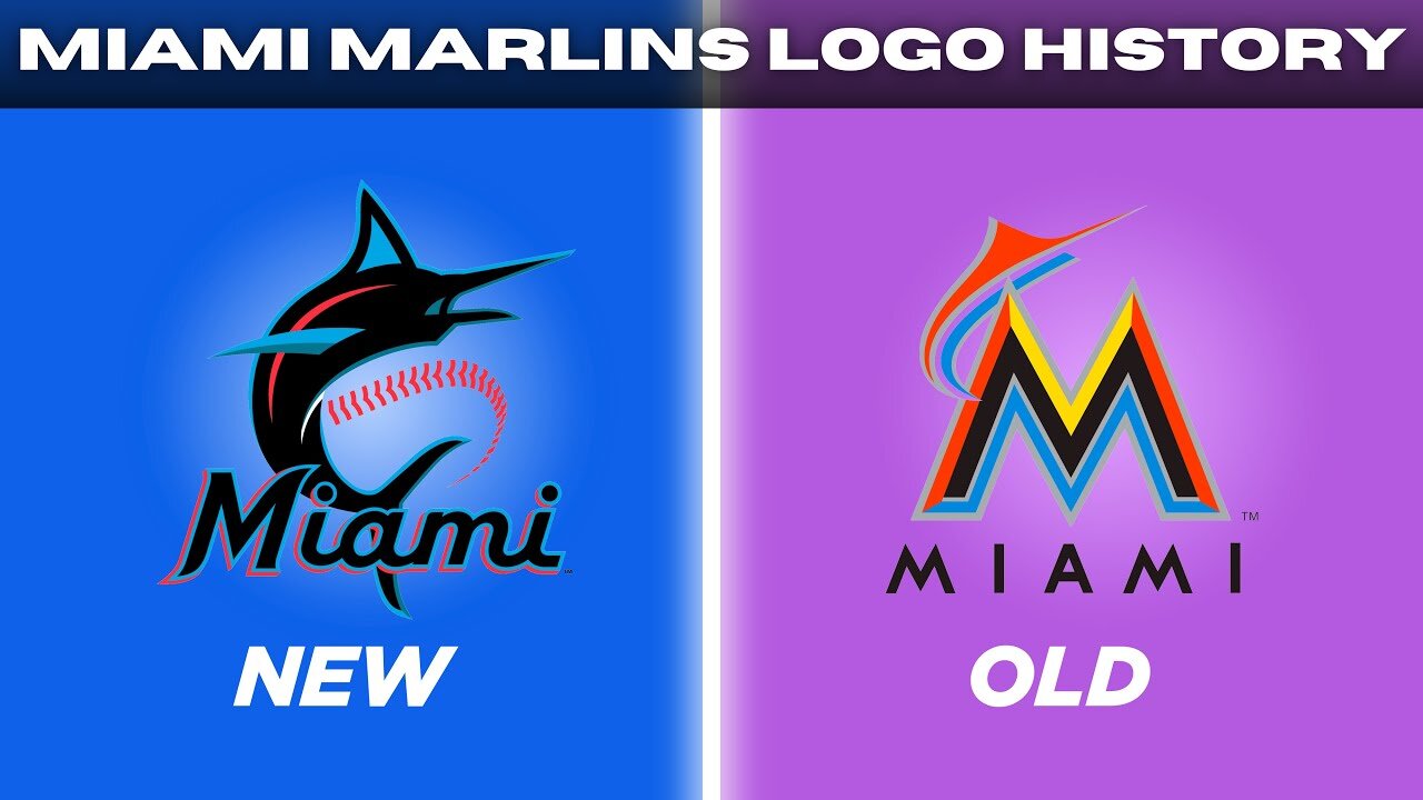 Marlins Logo: From Fish to Flash! (A Wild Logo Evolution!)