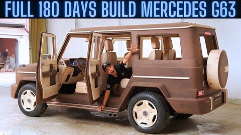 Dad Rebuilds His Old Car into a Stunning Mercedes G63