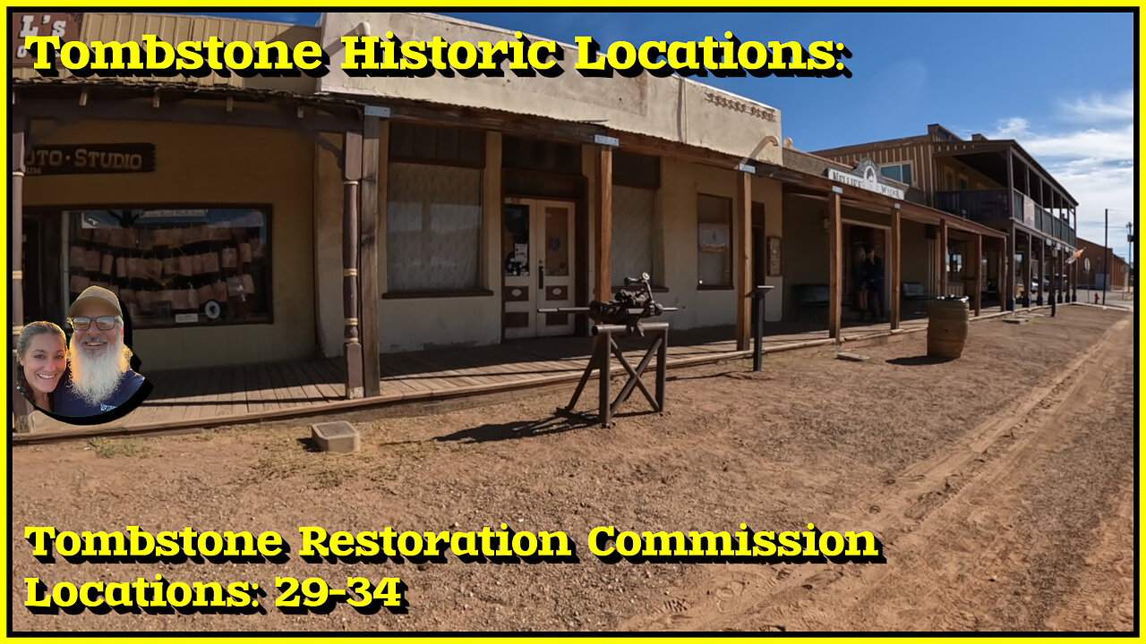 Tombstone Restoration Commission Walking Tour Locations 29-34