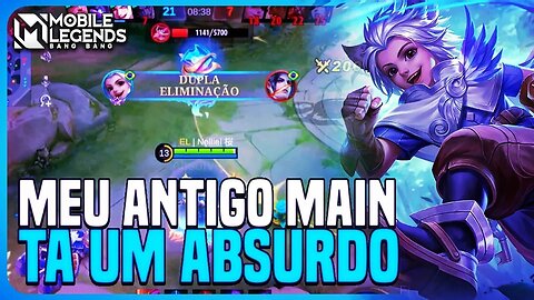 MEU ANTIGO MAIN TA ABURDO!! OS NOVOS EMBLEMAS FORAM ÓTIMOS | HARITH | MLBB