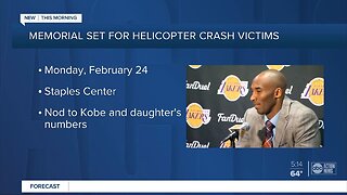 Report: Public memorial arrangements announced for Kobe Bryant, 8 others killed in helicopter crash