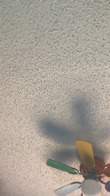 Popcorn ceiling
