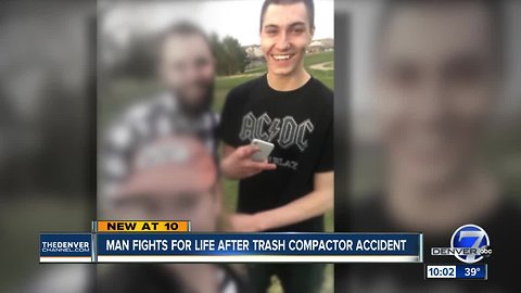 Man crushed by huge trash compactor in freak accident at Denver apartment complex