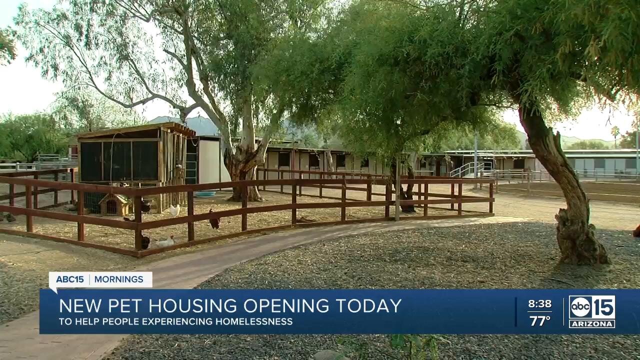 New pet housing opens today a Scottsdale farm