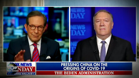 Chris Wallace Gaslights Mike Pompeo On Live TV Over Wuhan COVID Lab Leak