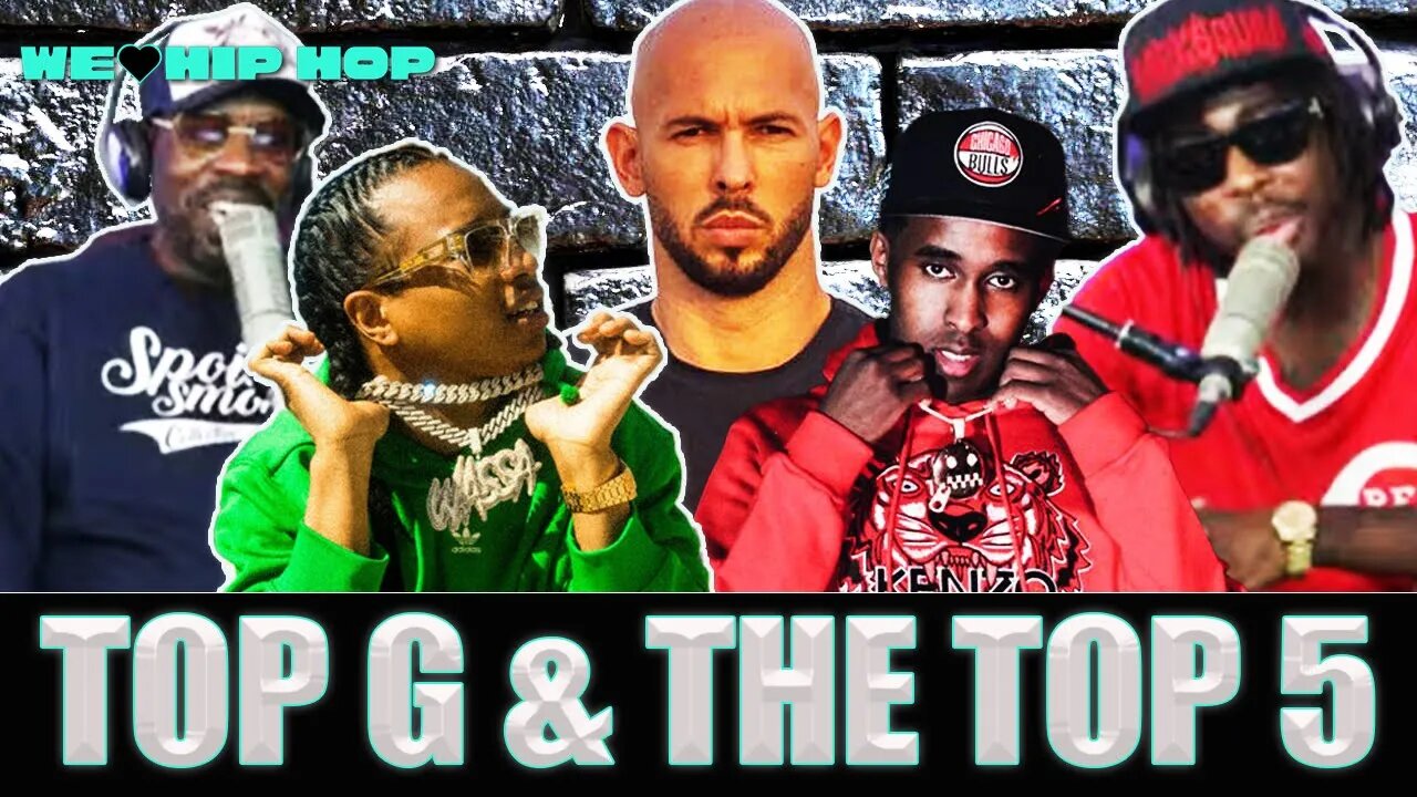 Top5 Calls Out Pressa! Andrew Tate Vs Adam22, #1 Rap Album & More