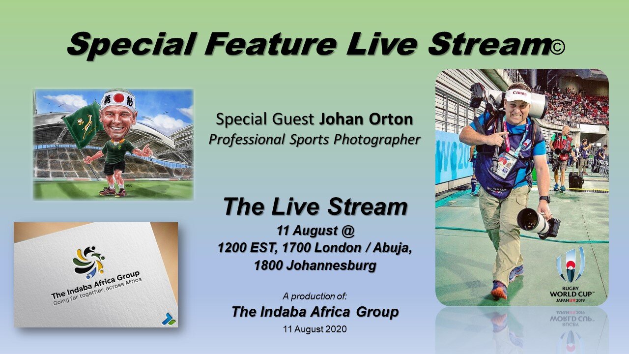 Special Feature with South African Sports Photographer Johan Orton