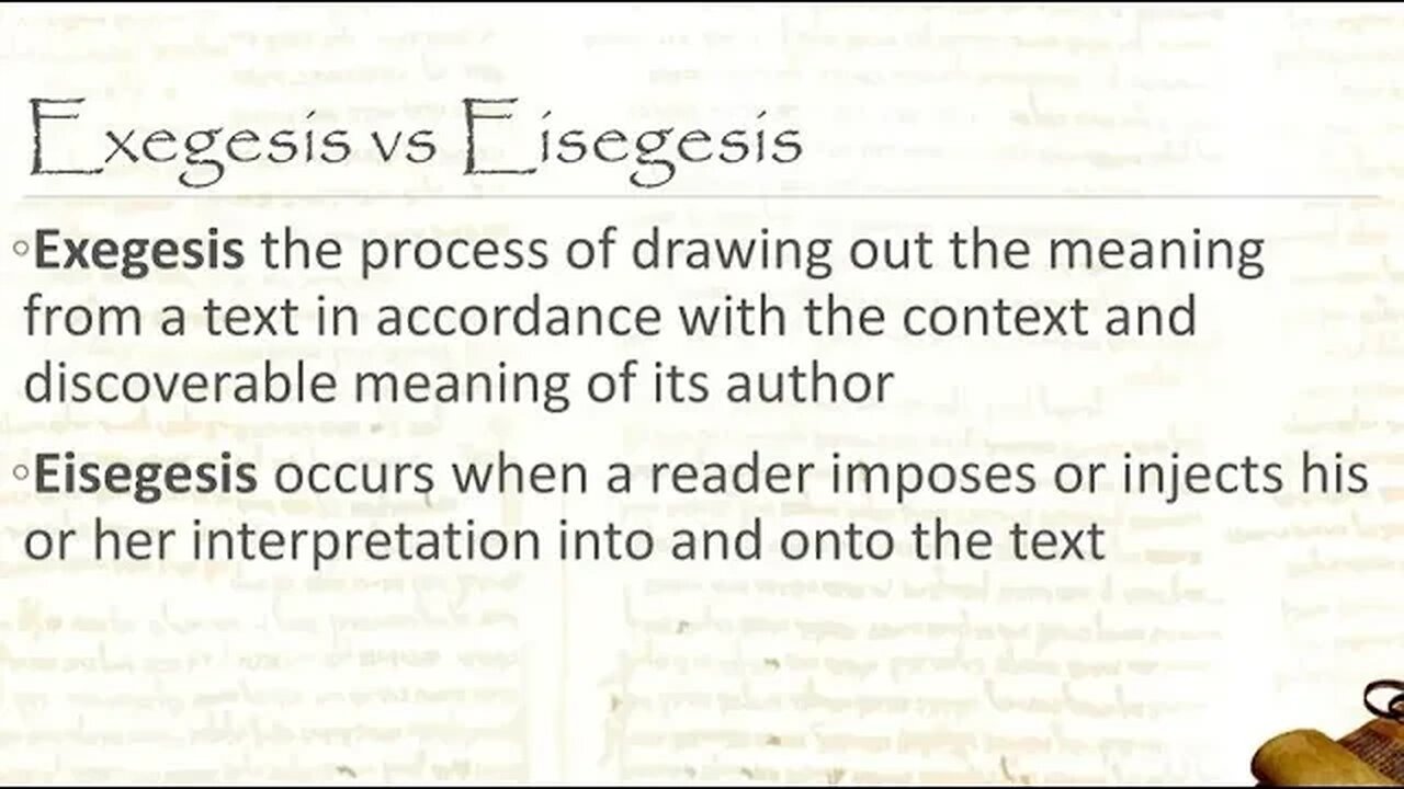 #Eisegesis #Exegesis #Fallacy #KJV #Open_Mic 🎤🎙️🎤🎙️#No_Bad_Language_No_Exceptions🚫