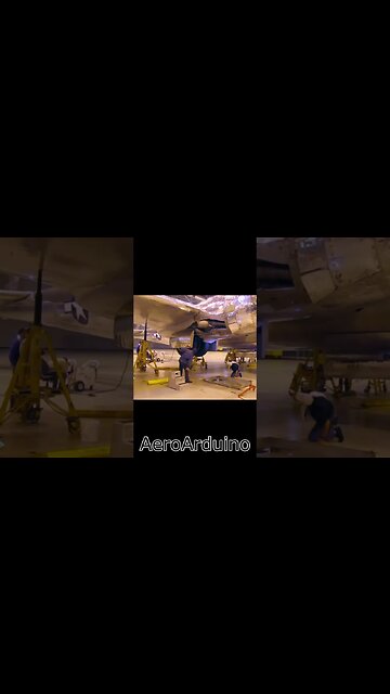 Gigantic WW|| Bomber #JET #B29 Landing Gear Swing Test #Aviation #AeroArduino