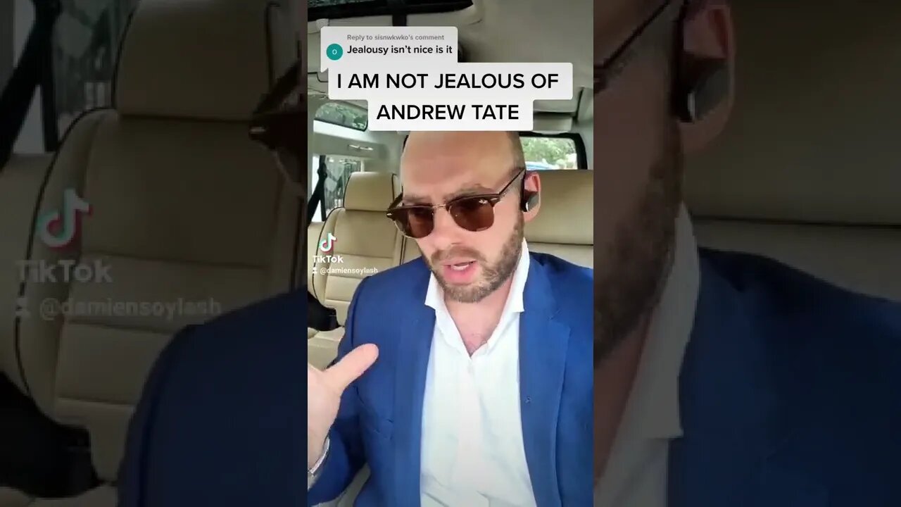 I AM NOT JEALOUS OF ANDREW TATE #andrewtate #wealth