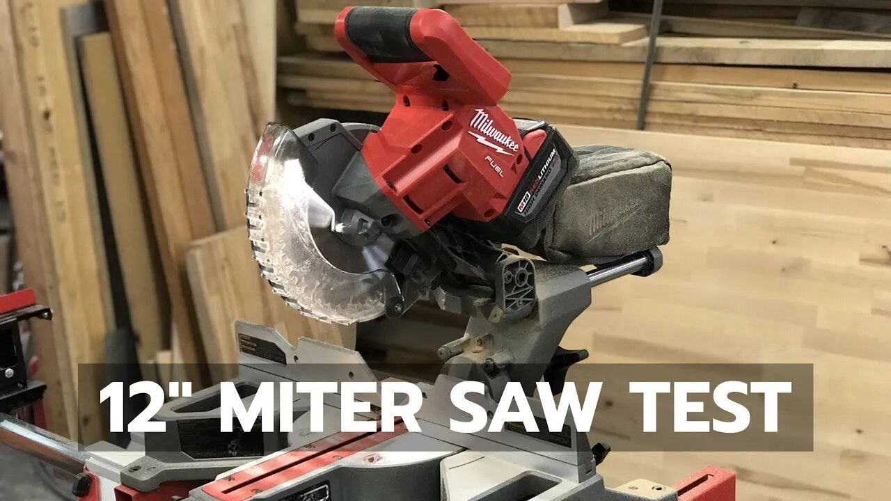 12" Miter Saw Test: An Inside Look Behind the Scenes