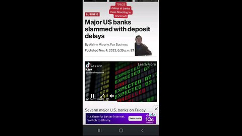 major issues with banks
