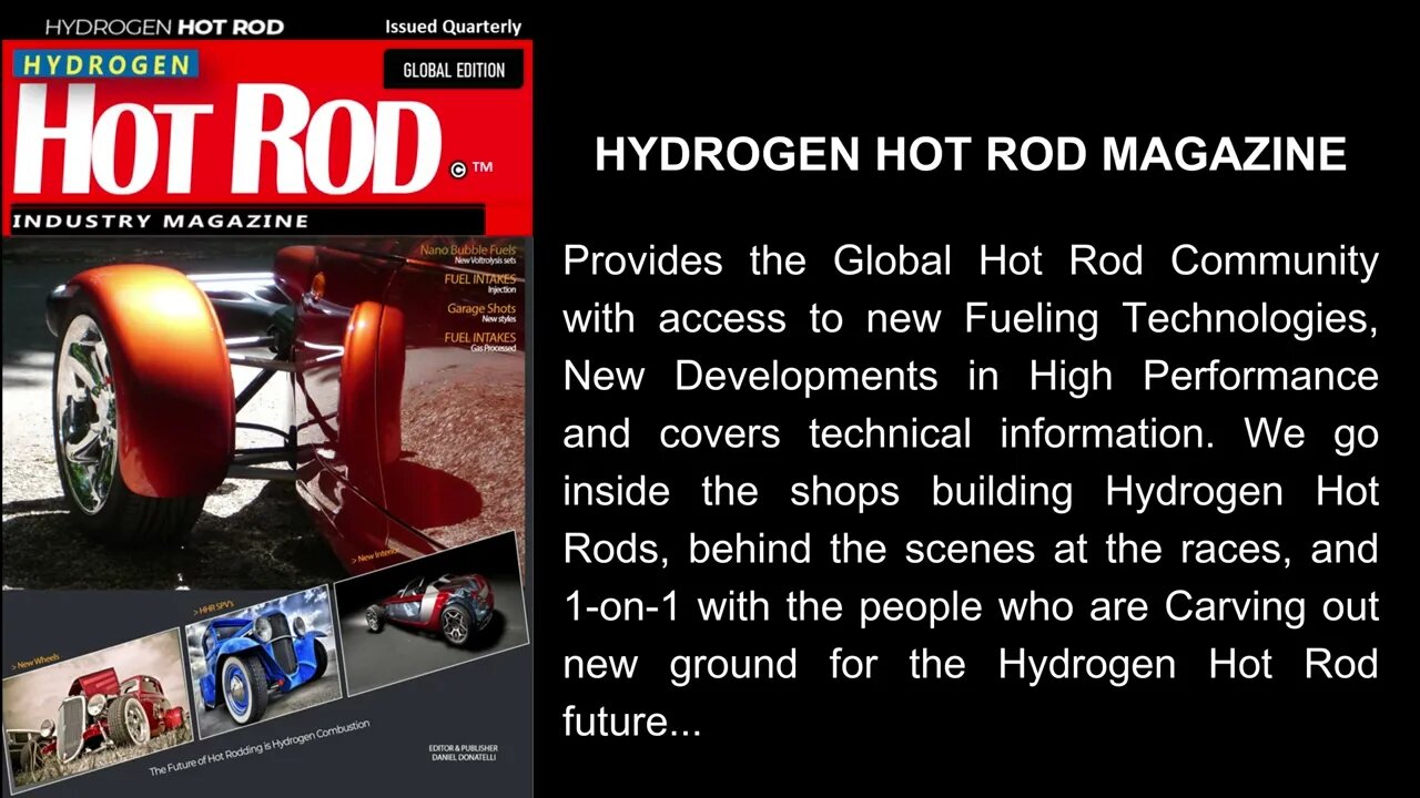 Revving into the Future:Unleashing Hydrogen Power in the Hottest Hot Rods| Hydrogen Hot Rod Magazine