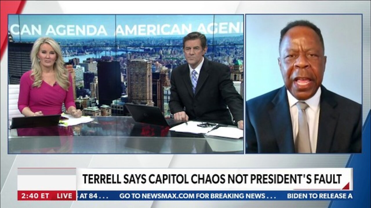 Terrell Says Capitol Chaos Not President’s Fault