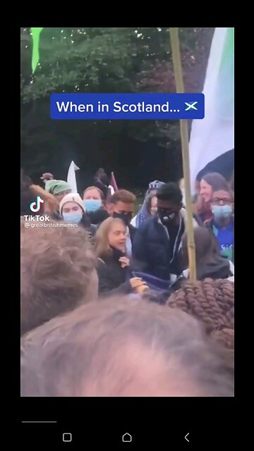 Gretta singing shove your climate crisis up ir arse