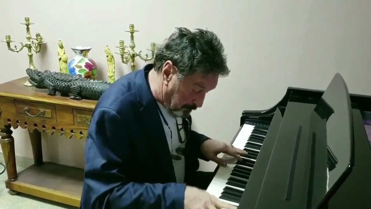 John McAfee - Piano Riff (Ziino & Janice McAfee's Edit)