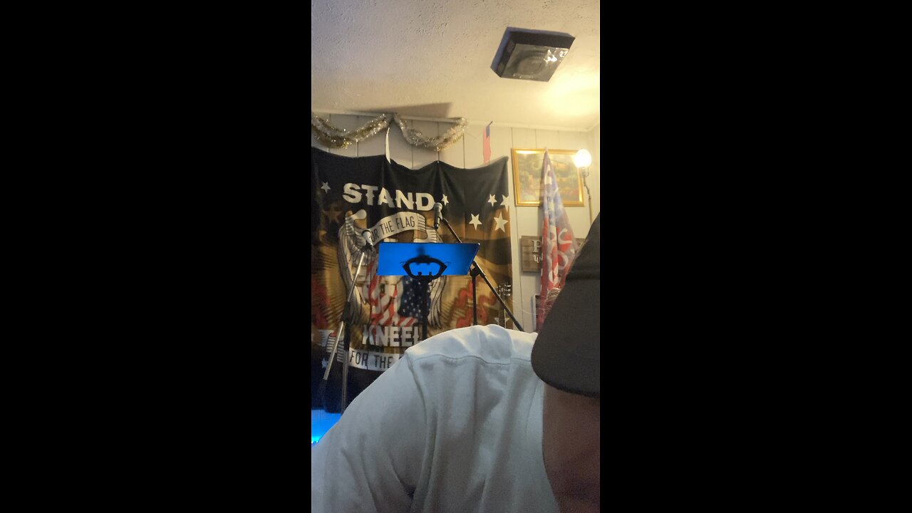 Mike Arnold preaching #2