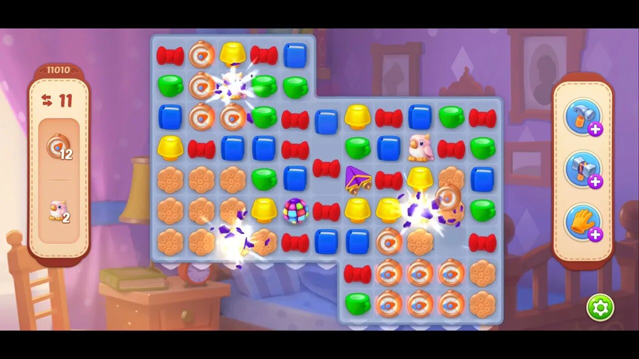 Playrix Homescapes Gameplay Walkthrough Level 11010