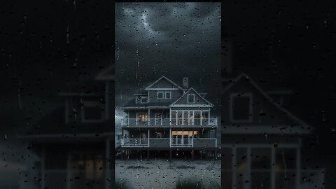 Rain & Thunder at the Beach House | Sleeping | White Noise |