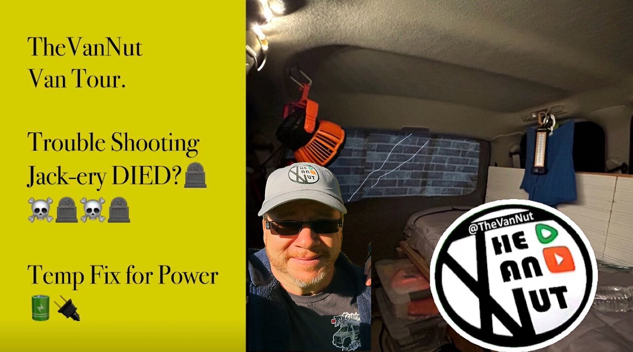 TheVanNut Van Tour | Jackery Troubleshoot | Backup Power