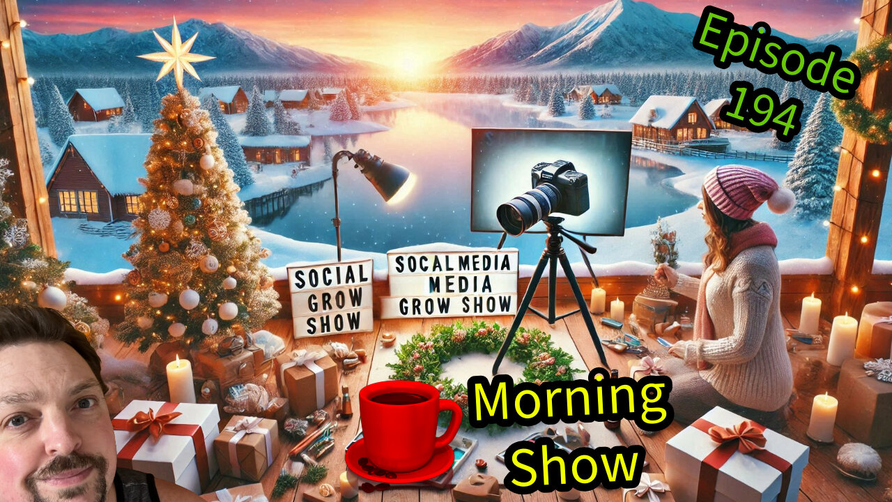 Come Grow Your Social Media Channel & Meet Other Content Creators! Morning Show ~ Episode 194