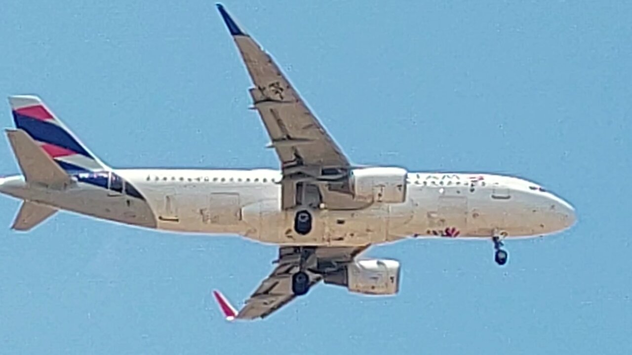 Airbus A320 PR-TYU coming from Manaus to Fortaleza