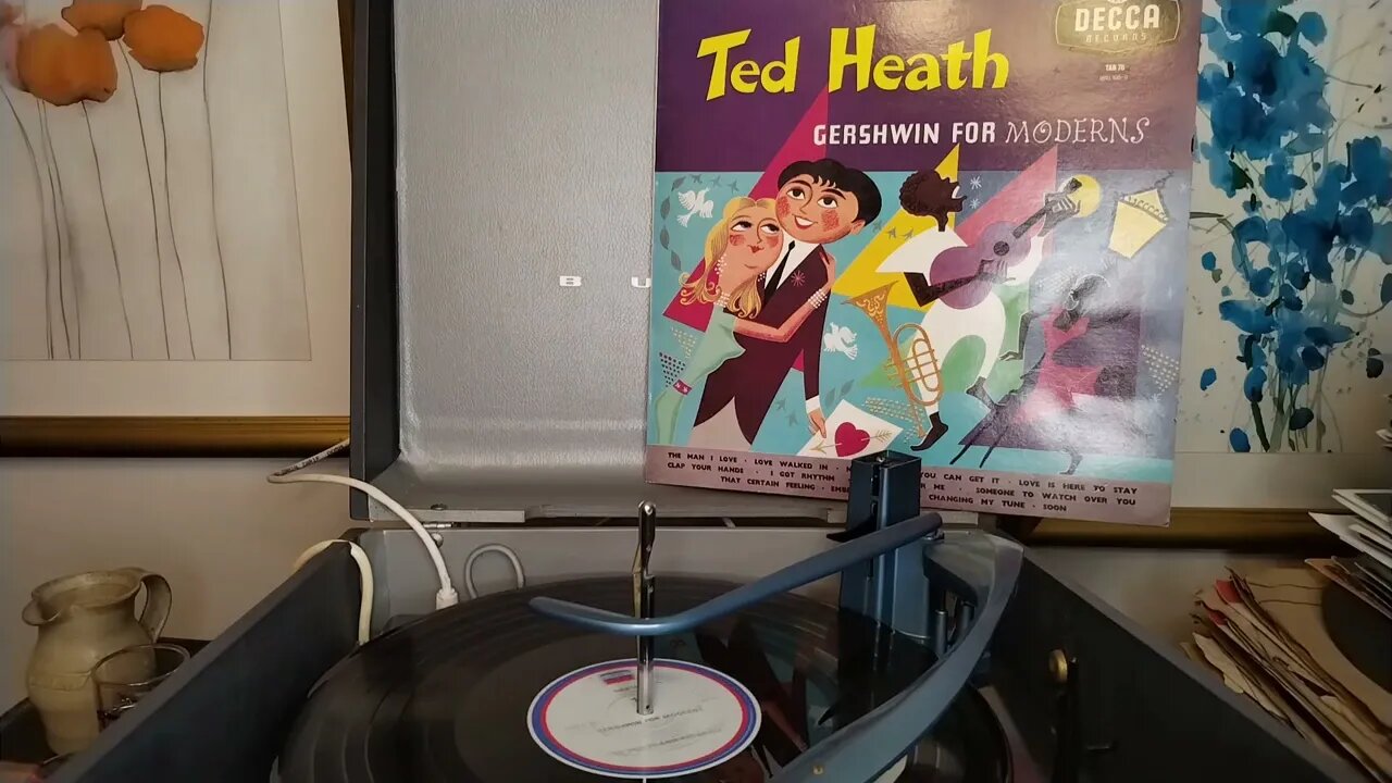 Side 1 ~ Ted Heath ~ Gershwin For Moderns ~ 1955 Decca Mono Vinyl LP Record ~ Valve 1963 Bush SRP31D