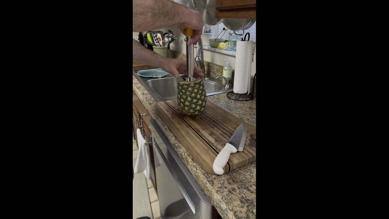 Pineapple slicer