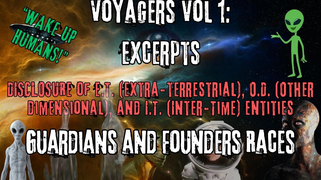 Guardians and Founders Races | Excerpts from Voyagers Volume 1