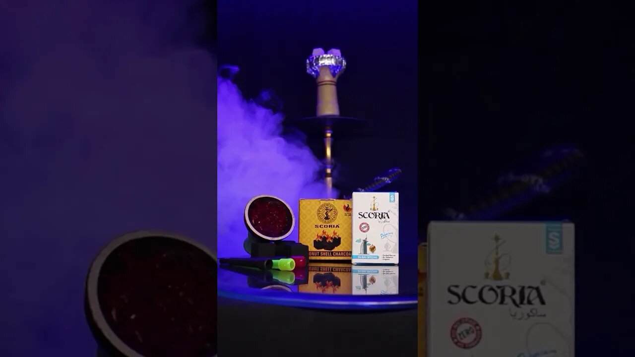 #shorts Scoria Coconut Coal And Dubai Special Flavour || myscoria.in || #trending #hookahflavour