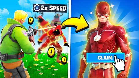 I Trolled With FLASH Skin Early.. (Flash Cup)
