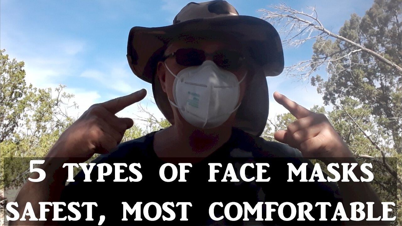 Face Mask: 5 Face Masks Observed (simple test) Homemade, Surgical, KN95, N95 more