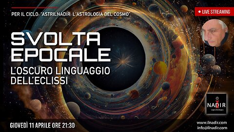 SVOLTA EPOCALE: L'OSCURO LINGUAGGIO DELL'ECLISSI