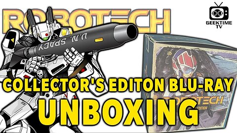 Robotech Collector's Edition Blu-Ray Unboxing