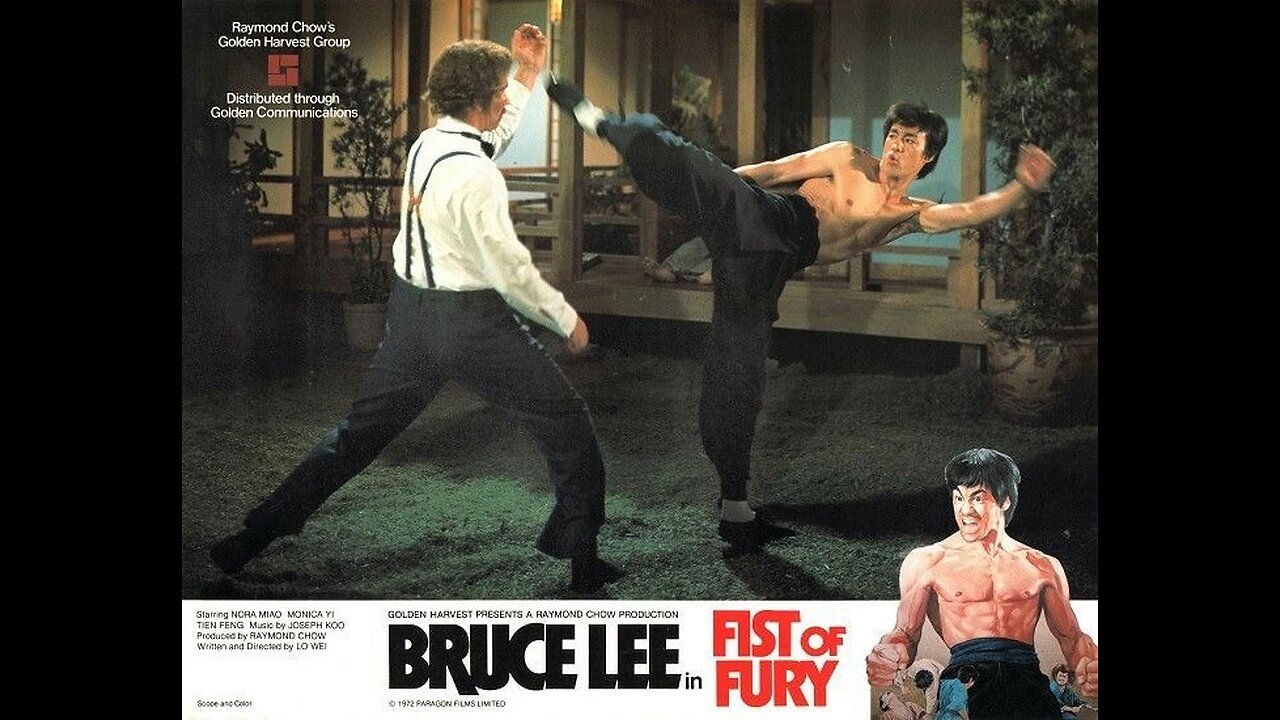 Cross kick Studio Films Bruce Lee Fist Of Fury