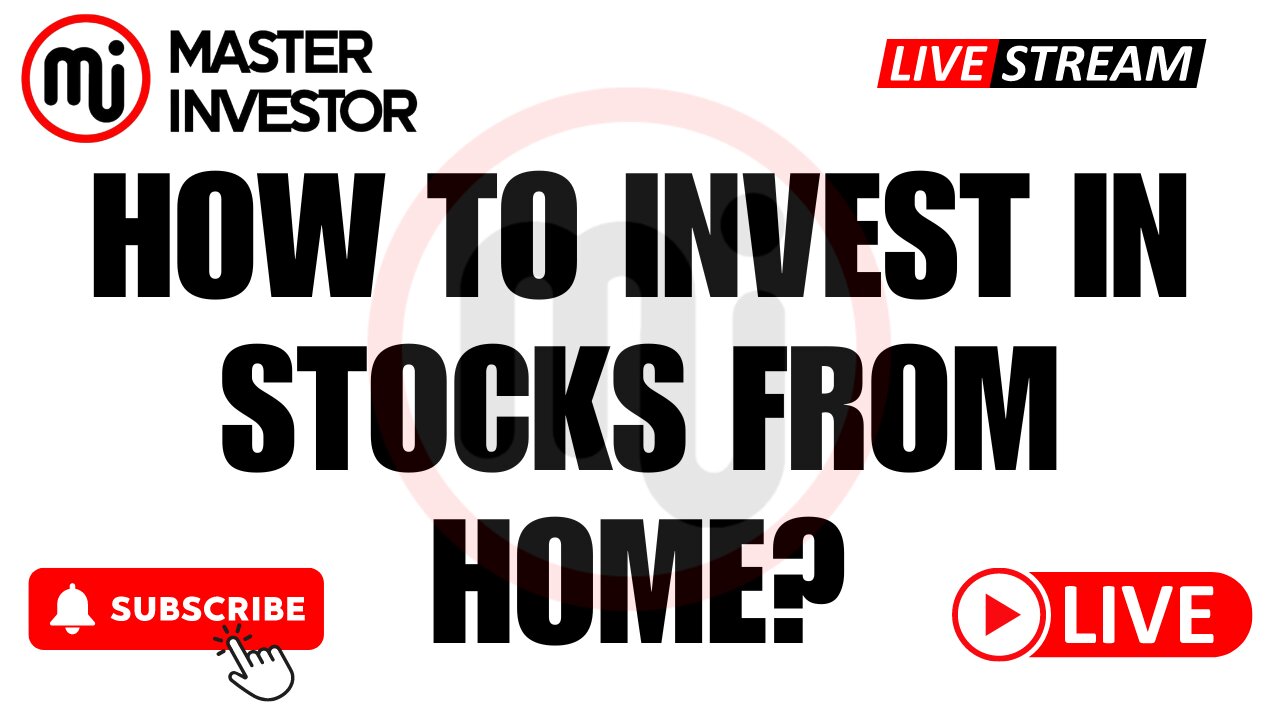 How To Invest In Stocks from Home? Start Investing in Paper Assets | Money | Master Investor #wealth