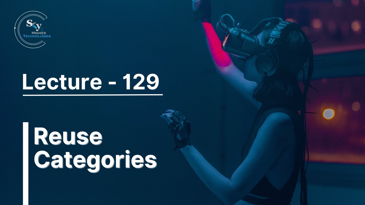 129 - Reuse Categories | Skyhighes | React Native