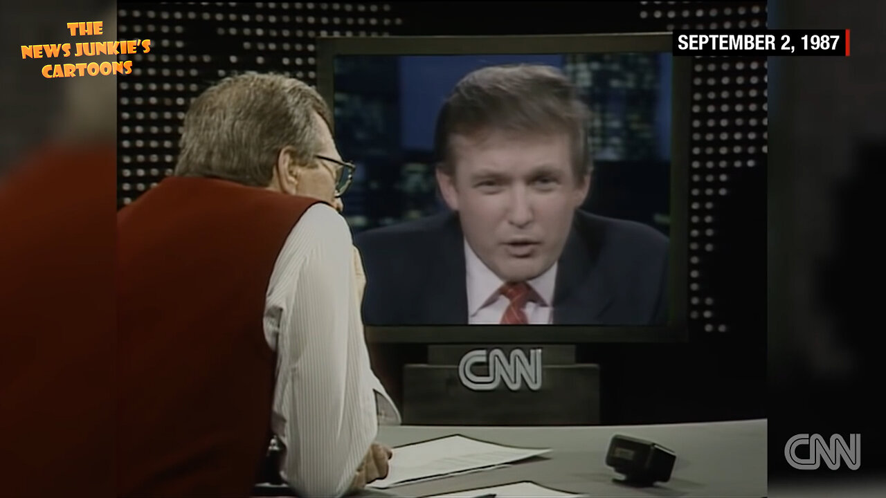 Trump 1987: "That money could be going to defend our homeless, and our poor, and our sick, and our farmers. And that's where we ought to be spending the money. Not giving it to countries that don't give a damn for us to start off with"