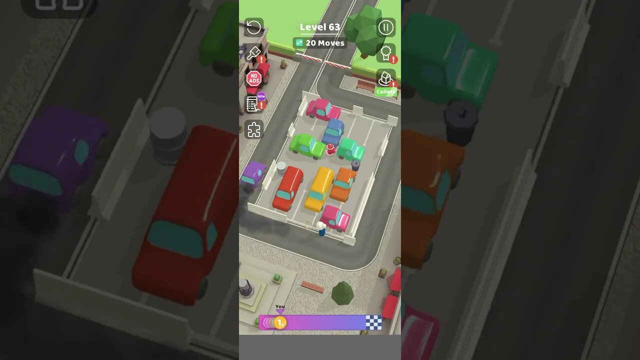 Parking Jam 3d Level 62 #game #gameday #gameplay #parkingjam3d