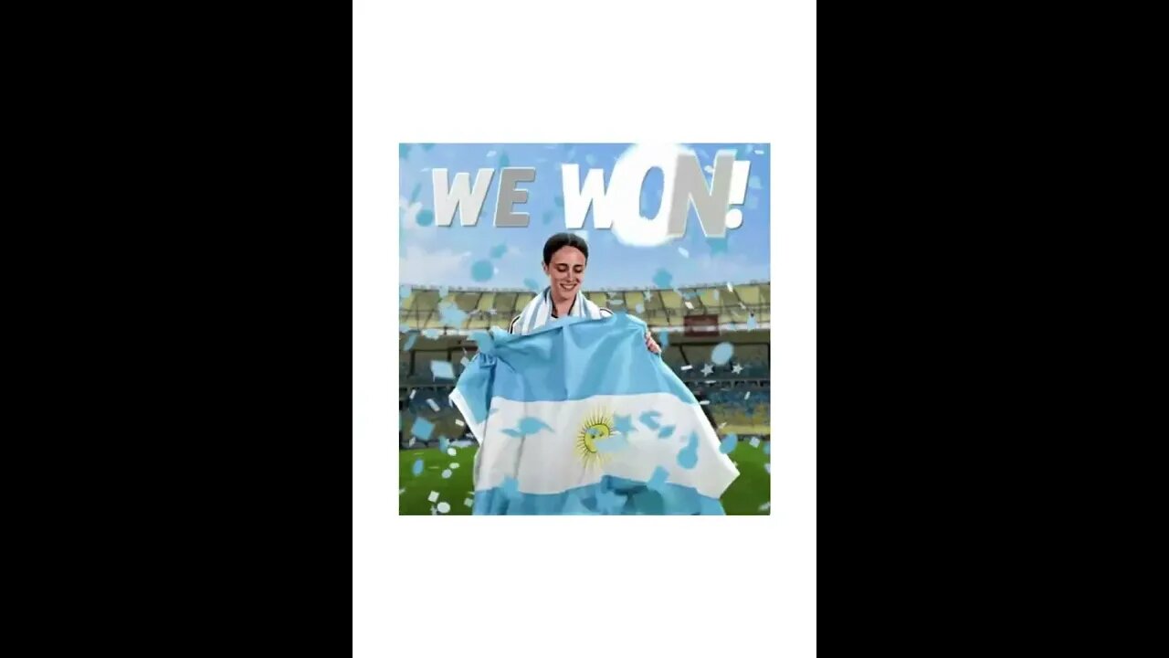 ARGENTINA VENCE A COPA #shorts