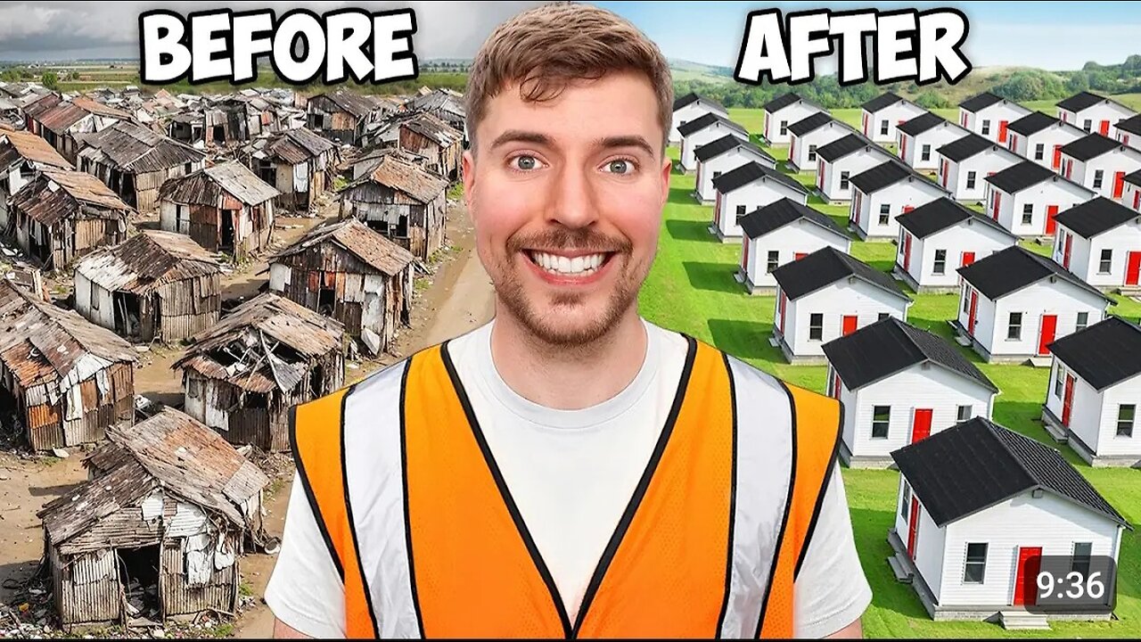 Built 100 Houses And Gave Them Away!