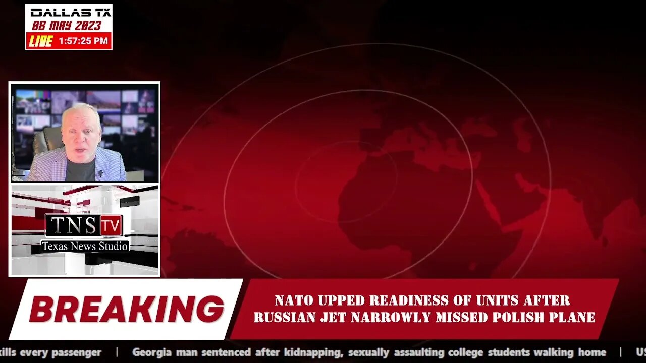 NATO upped readiness of units after Russian jet narrowly missed Polish plane