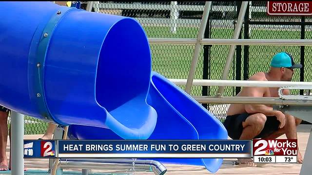 Heat brings summer fun to Green Country