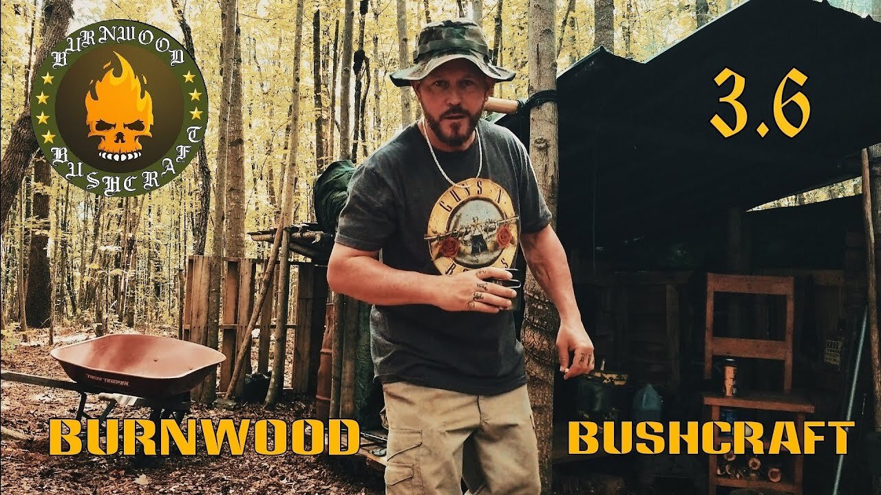 BURNWOOD BUSHCRAFT 3.6 - Bushcraft Camp - Military Modular Sleep System