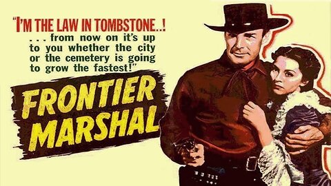 Frontier Marshal (1939) Randolph Scott, Nancy Kelly, Cesar Romero