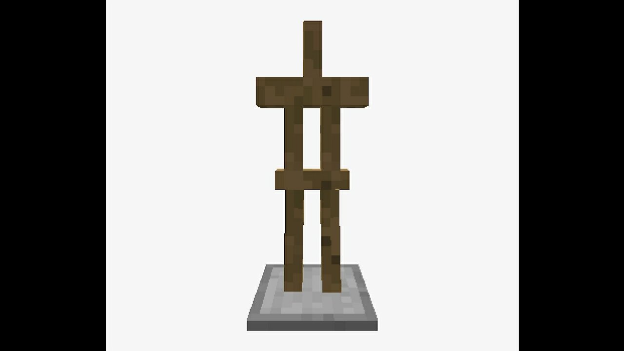 Making Minecraft Armor Stand! (DIY)