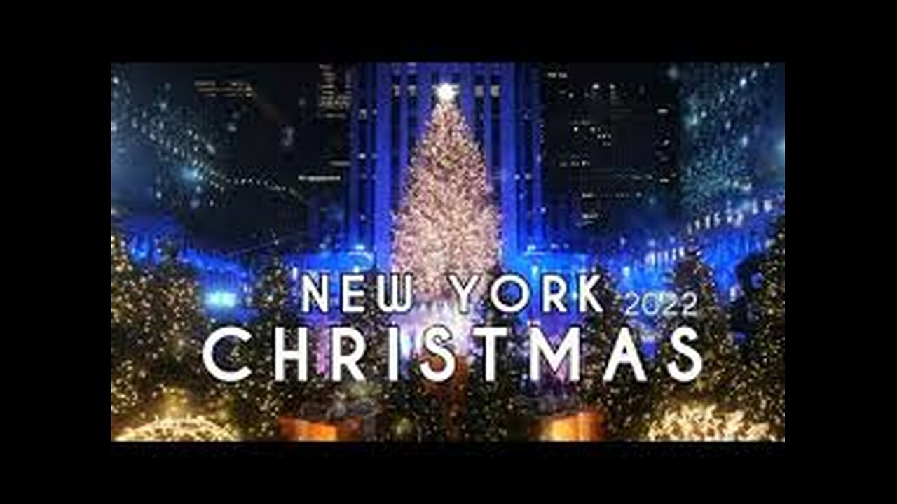 New York Christmas | 4K video with Christmas songs !