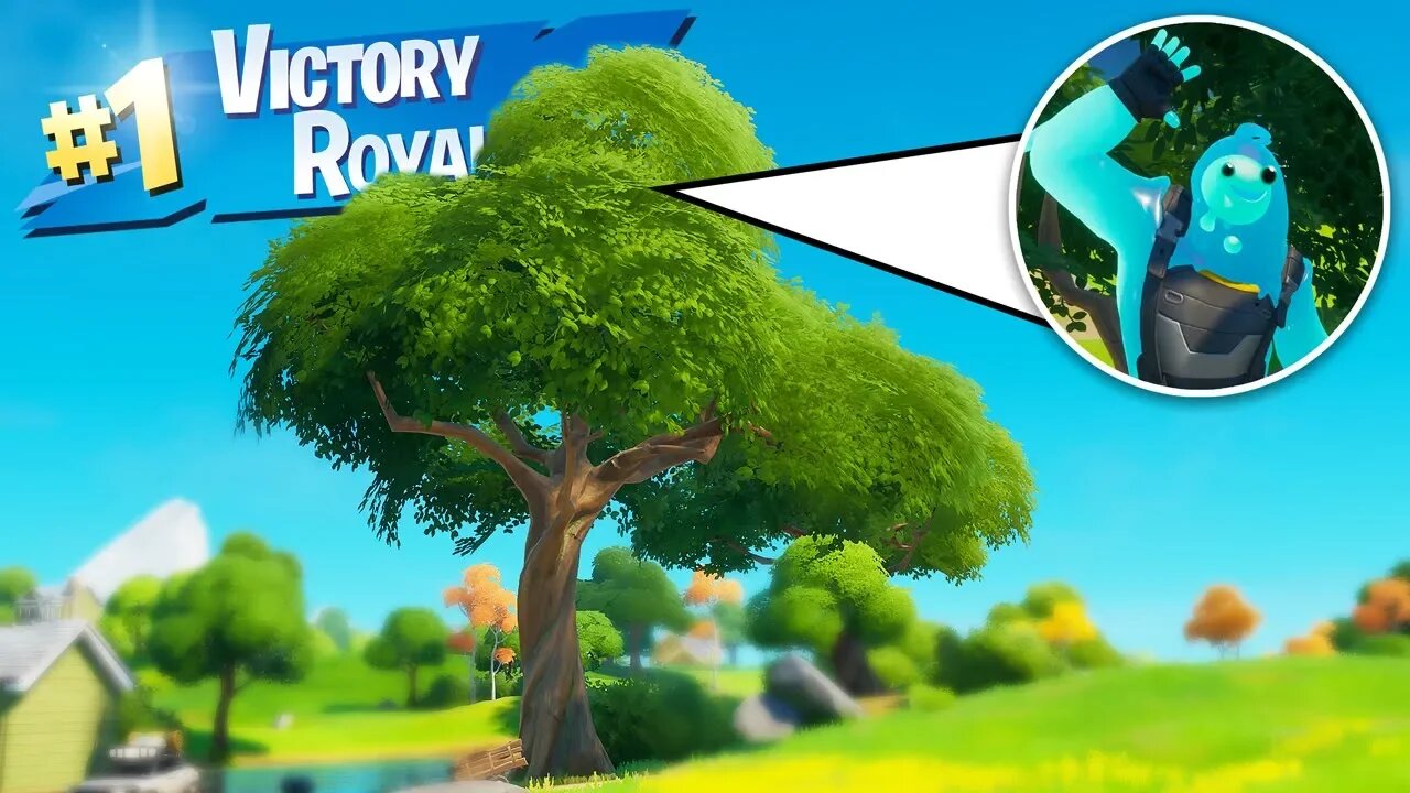 Fortnite, But Staying In a Tree All Game..