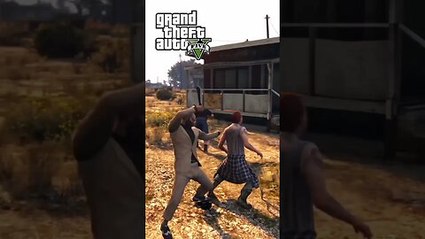 Gta V Trevor Brutal Rampage 💀👮🏻‍♀️ #shorts